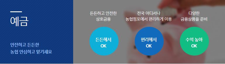 농협예금